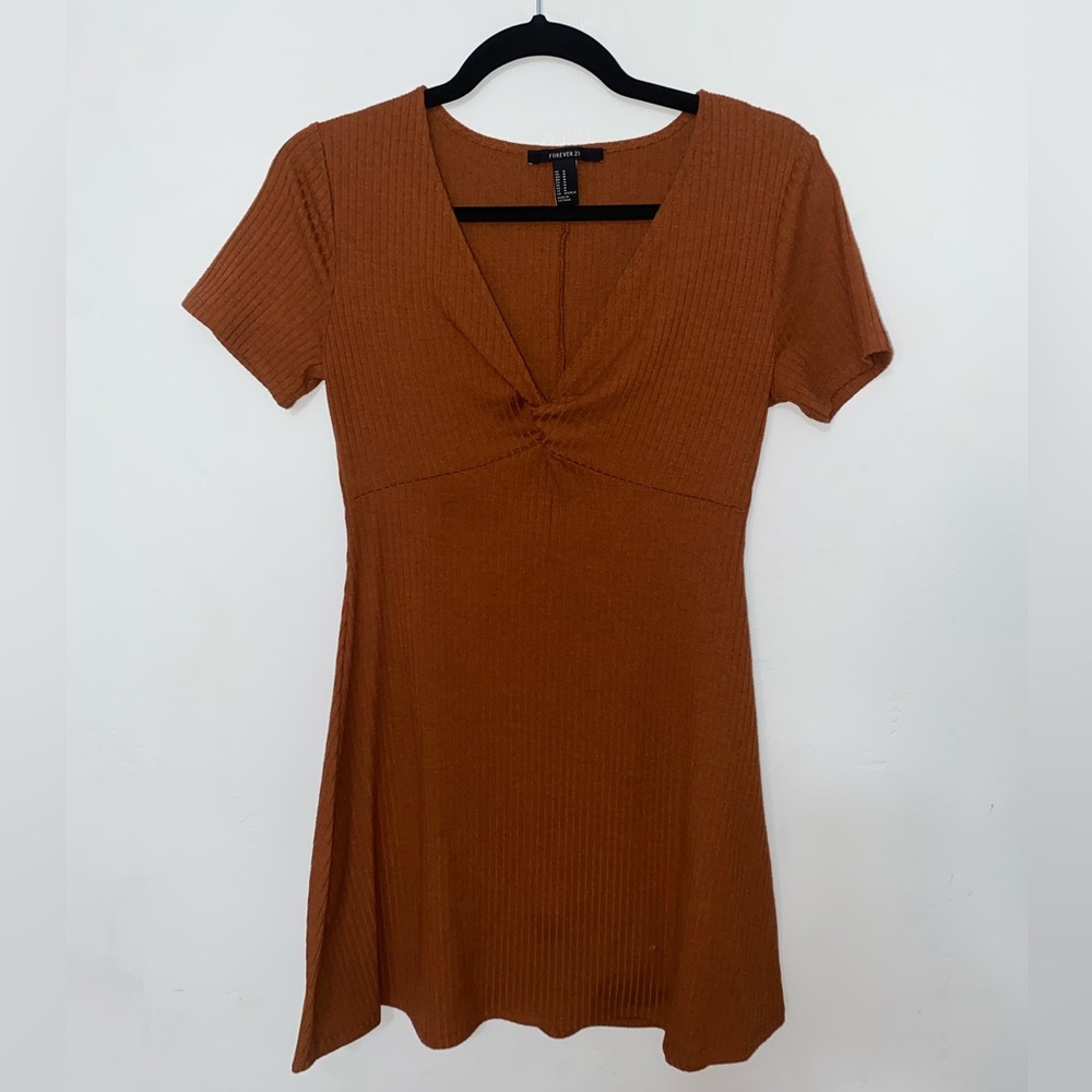 FOREVER 21 dress, burnt orange